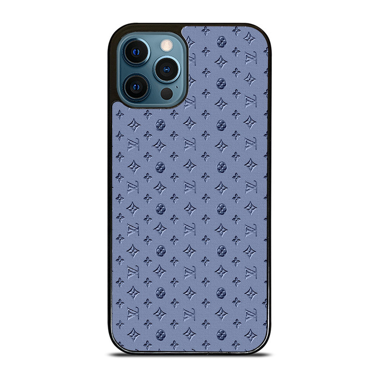 LOUIS VUITTON LOGO GRAY iPhone 12 Pro Max Case Cover