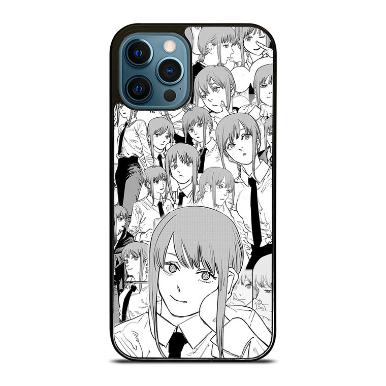 MAKIMA CHAINSAW MAN COLLAGE iPhone 12 Pro Max Case Cover