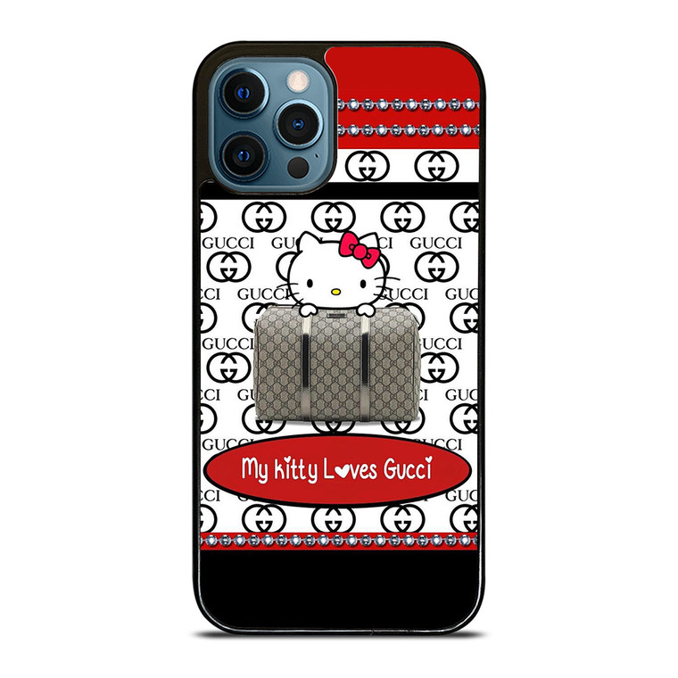 MY KITTY LOVES GUCCI LOGO iPhone 12 Pro Max Case Cover MY KITTY LOVES GUCCI LOGO iPhone 12 Pro Max Case Cover