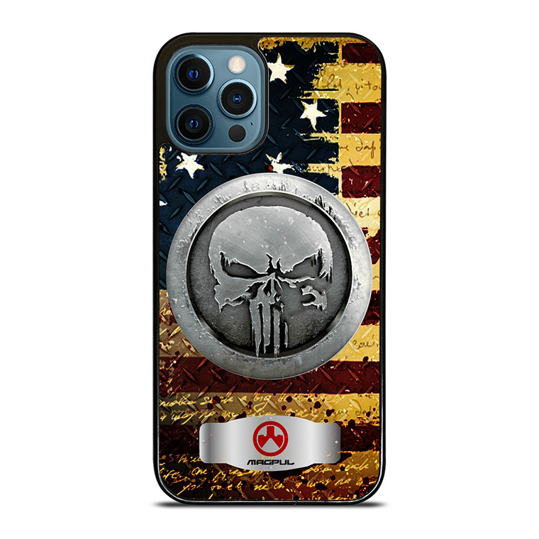 NEW MAGPUL SKULL AMERICA LOGO iPhone 12 Pro Max Case Cover