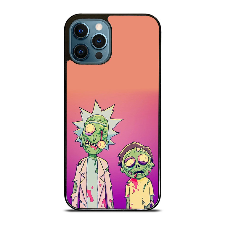 RICK AND MORTY HALLOWEEN ZOMBIES iPhone 12 Pro Max Case Cover