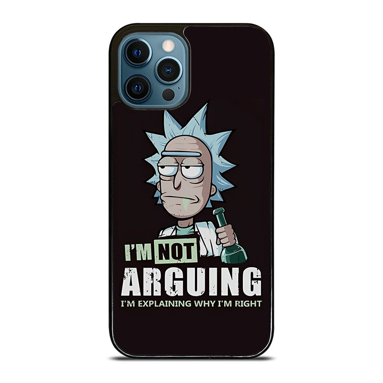 RICK AND MORTY NOT ARGUING iPhone 12 Pro Max Case Cover