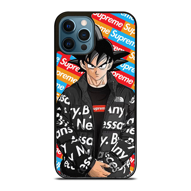 SUPREME GOKU THE NORT FACE iPhone 12 Pro Max Case Cover