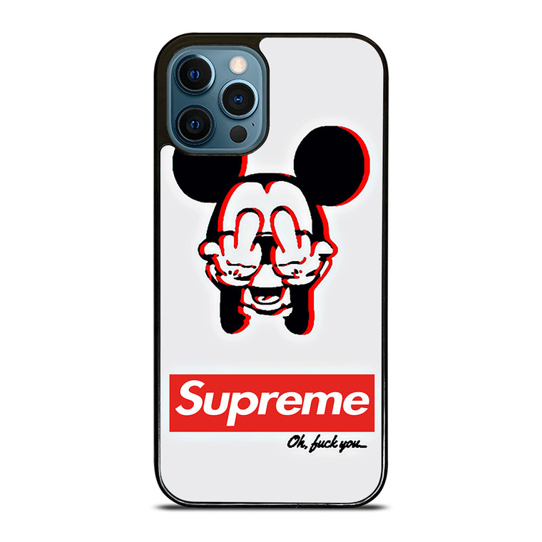 SUPREME MICKEY MOUSE iPhone 12 Pro Max Case Cover