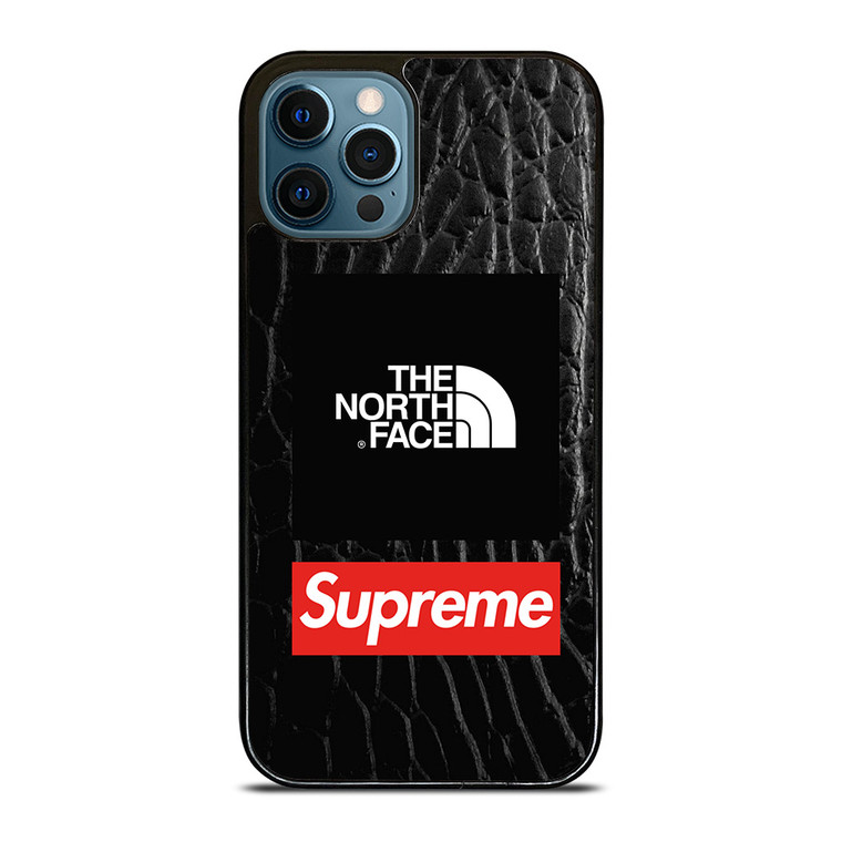 SUPREME X THE NORTH FACE LEATHER iPhone 12 Pro Max Case Cover