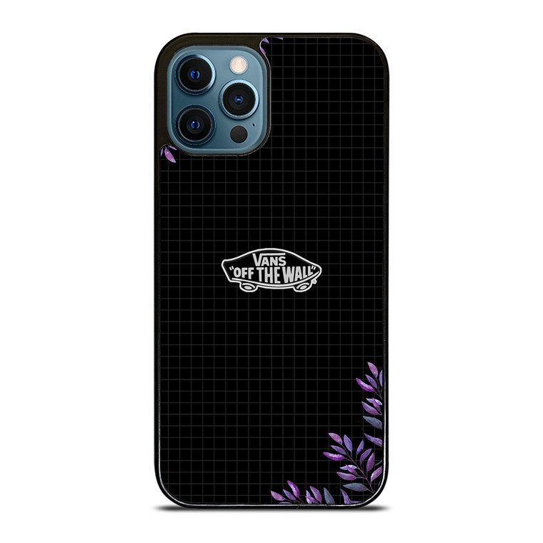 VANS LOGO VIOLET FLORAL iPhone 12 Pro Max Case Cover