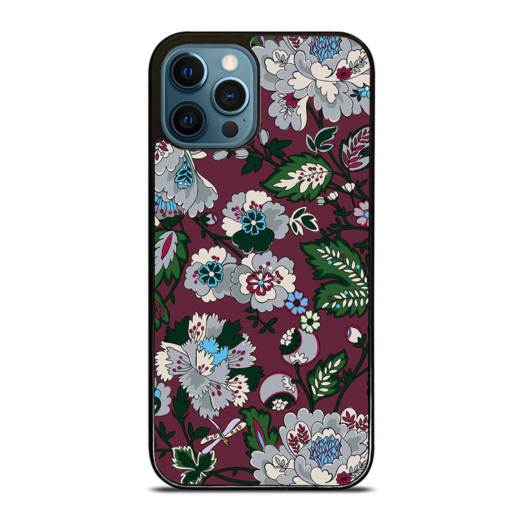 VERA BRADLEY BORDEAUX BLOOMS iPhone 12 Pro Max Case Cover