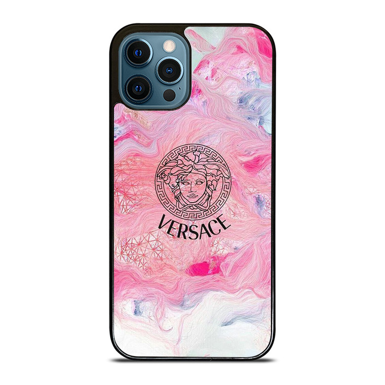 VERSACE LOGO ABSTRACT COLOR iPhone 12 Pro Max Case Cover