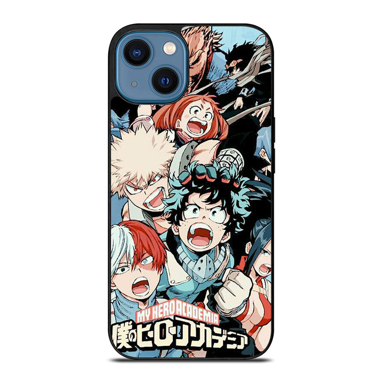 ANIME MY HERO ACADEMIA CHARACTER iPhone 14 Case Cover