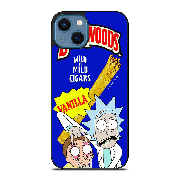 BACKWOODS RICK AND MORTY 2 iPhone 14 Case Cover