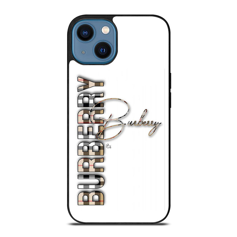 BURBERRY LONDON LOGO NEW iPhone 14 Case Cover