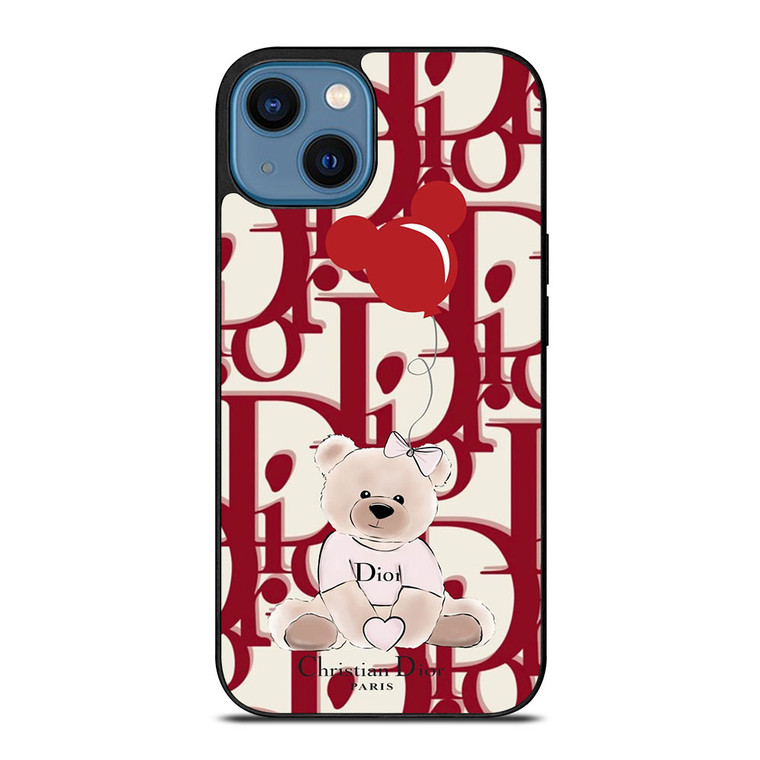 CHRISTIAN DIOR BEAR iPhone 14 Case Cover