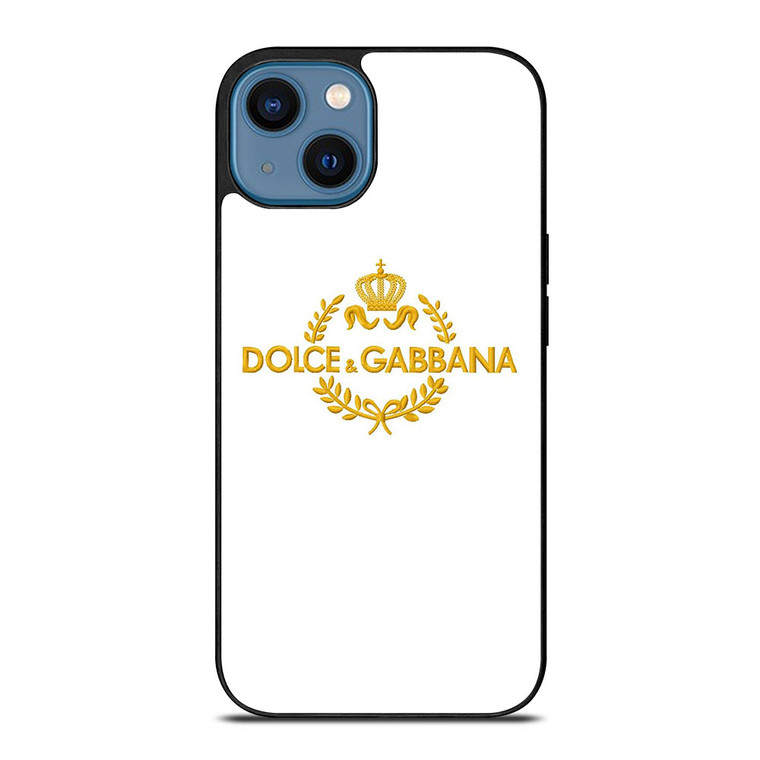 D&G DOLCE AND GABBANA EMBRIODERY iPhone 14 Case Cover