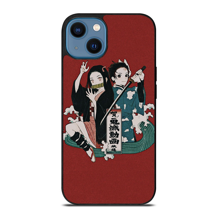 DEMON SLAYER ANIME iPhone 14 Case Cover