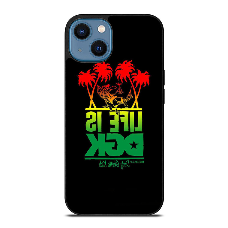 DGK SKATEBOARDING RAINBOW LOGO iPhone 14 Case Cover