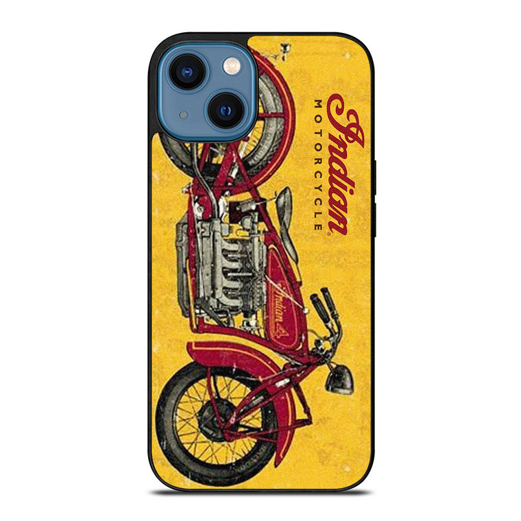INDIAN MOTORCYCLES VINTAGE iPhone 14 Case Cover