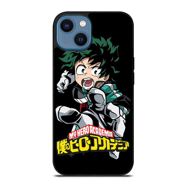IZUKU MIDORIYA MY HERO ACADEMIA ANIME iPhone 14 Case Cover