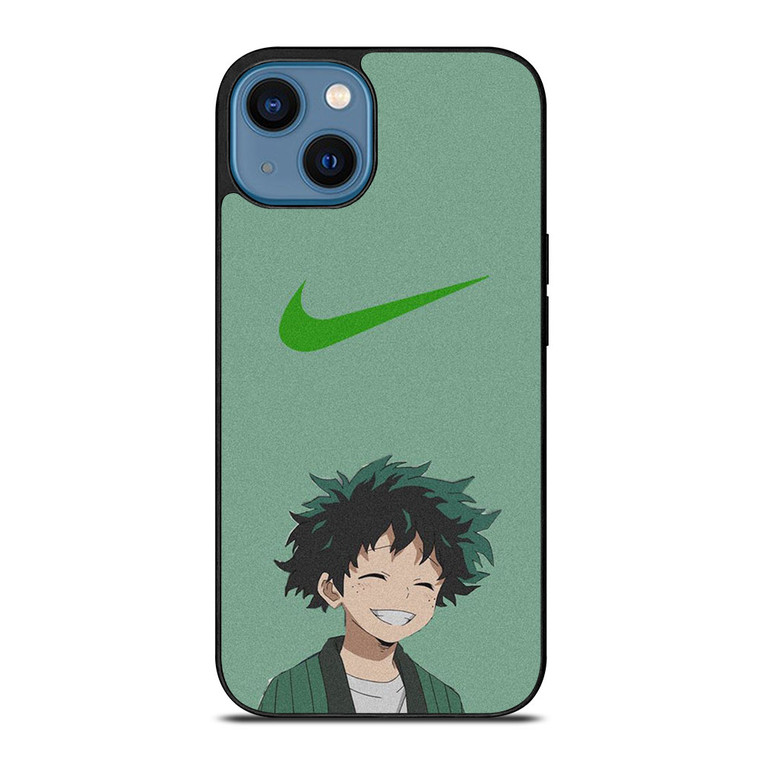 IZUKU MIDORIYA MY HERO ACADEMIA NIKE iPhone 14 Case Cover IZUKU MIDORIYA MY HERO ACADEMIA NIKE iPhone 14 Case Cover