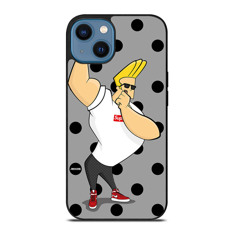 JOHNNY BRAVO CARTOON SUPREME iPhone 14 Case Cover