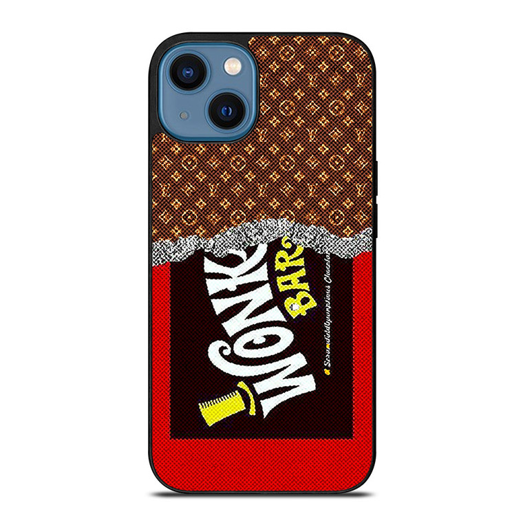 LOUIS VUITTON X WONKA CHOCOLATE BAR iPhone 14 Case Cover