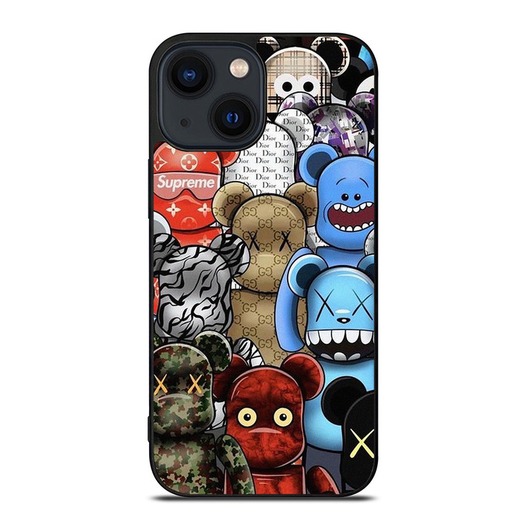 LUXURY BRAND BEARBRICK  iPhone 14 Plus Case Cover LUXURY BRAND BEARBRICK  iPhone 14 Plus Case Cover