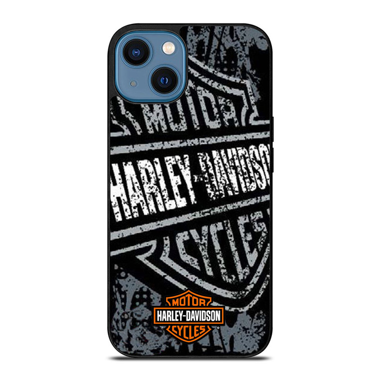 MOTORCYCLES HARLEY DAVIDSON LOGO iPhone 14 Case Cover