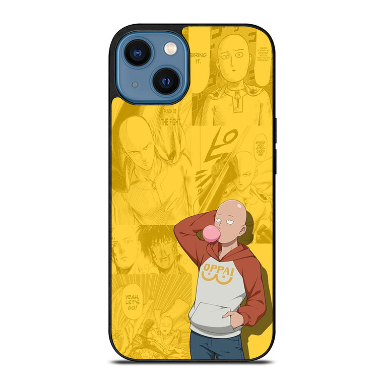 ONE PUNCH MAN SAITAMA COMIC iPhone 14 Case Cover