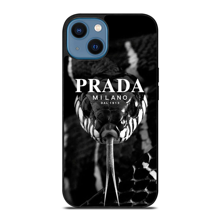 PRADA MILANO SNAKE iPhone 14 Case Cover