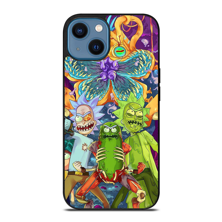 RICK AND MORTY CARTOON 2 iPhone 14 Case Cover