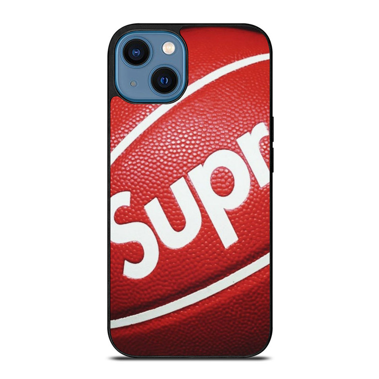 SUPREME LOGO BASKETBALL iPhone 14 Case Cover
