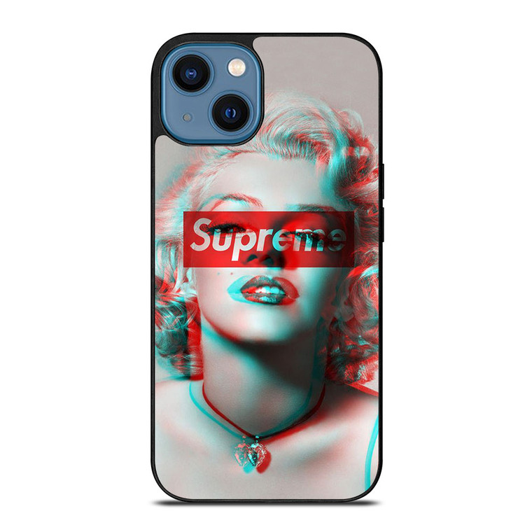 SUPREME MARILYN MONROE iPhone 14 Case Cover