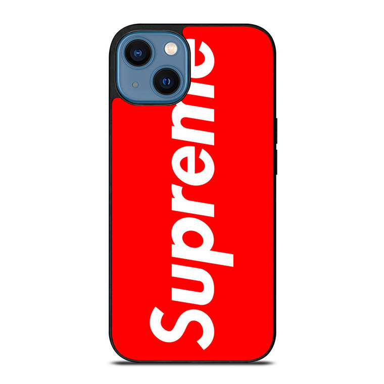 SUPREME SIMPLE LOGO iPhone 14 Case Cover