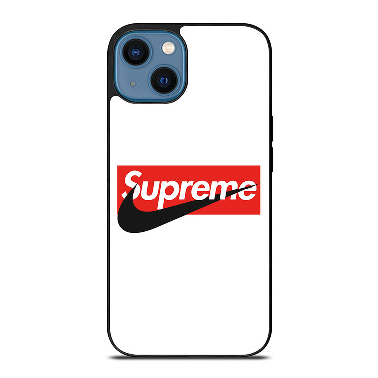 SUPREME X NIKE LOGO iPhone 14 Case Cover