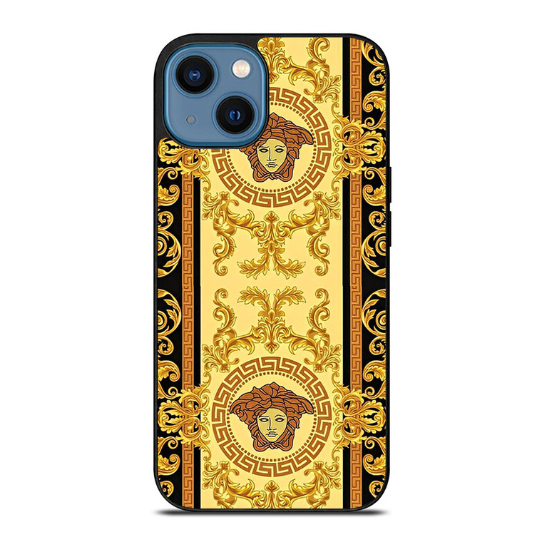 VERSACE MEDUSA GOLD ICON iPhone 14 Case Cover