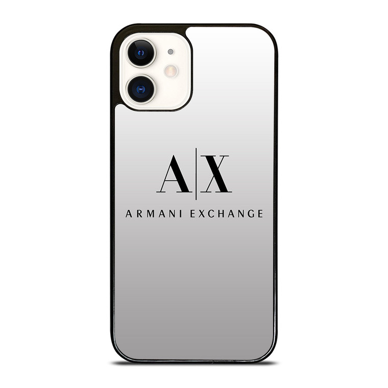 ARMANI EXCHANGE AX LOGO iPhone 12 Case Cover