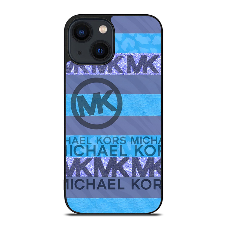MICHAEL KORS BLUE STRIPE  iPhone 14 Plus Case Cover