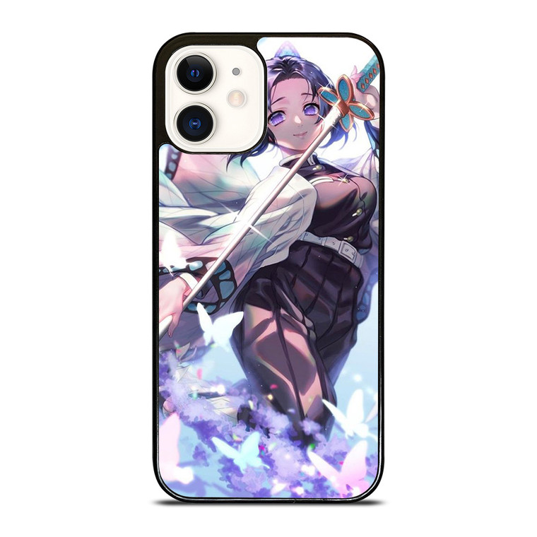 DEMON SLAYER KOCHO SHINOBU ANIME MANGA iPhone 12 Case Cover