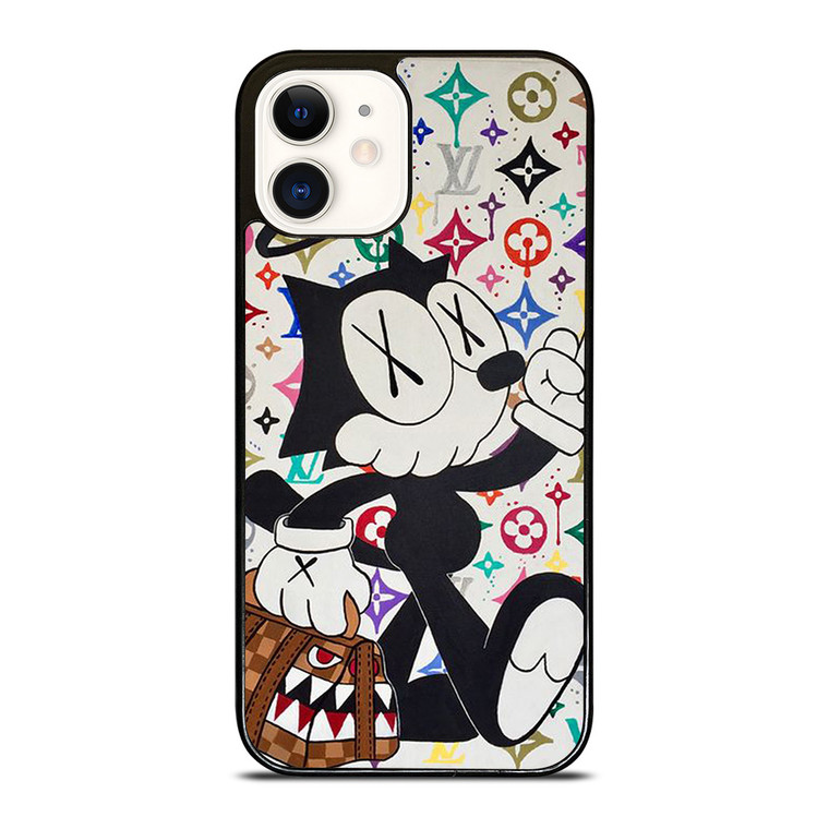 FELIX THE CAT LV LOUIS VUITTON iPhone 12 Case Cover