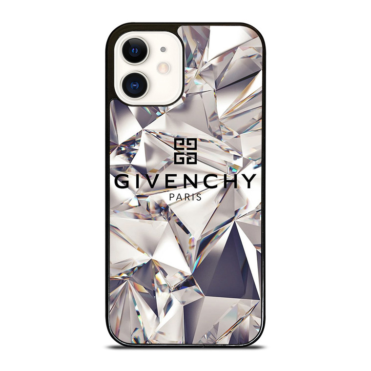 GIVENCHY LOGO DIAMOND iPhone 12 Case Cover