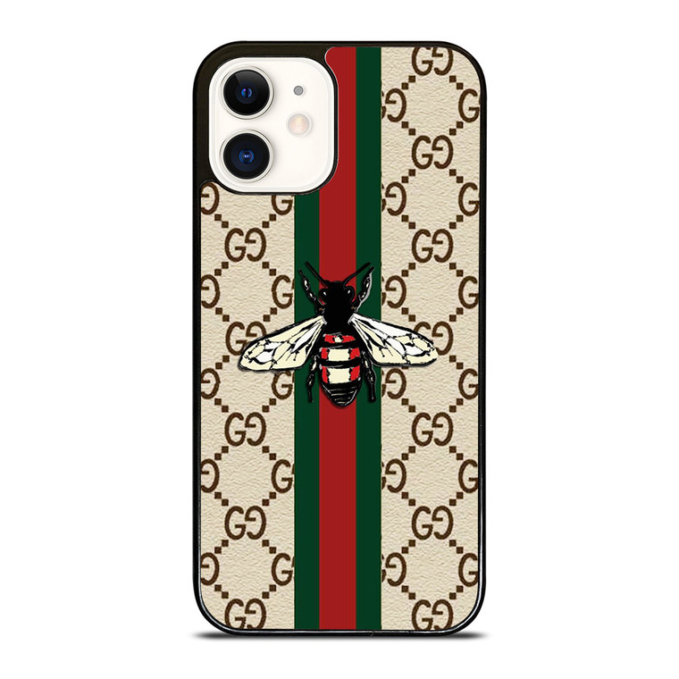 GUCCI LOGO BEE iPhone 12 Case Cover
