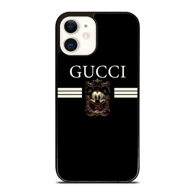 GUCCI LOGO DISNEY MICKEY MOUSE iPhone 12 Case Cover