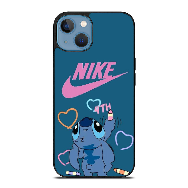 NIKE LILO AND STITCH CARTOON iPhone 13 Case Cover