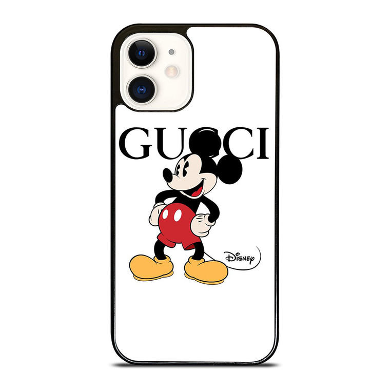 GUCCI X DISNEY MICKEY MOUSE CARTOON iPhone 12 Case Cover