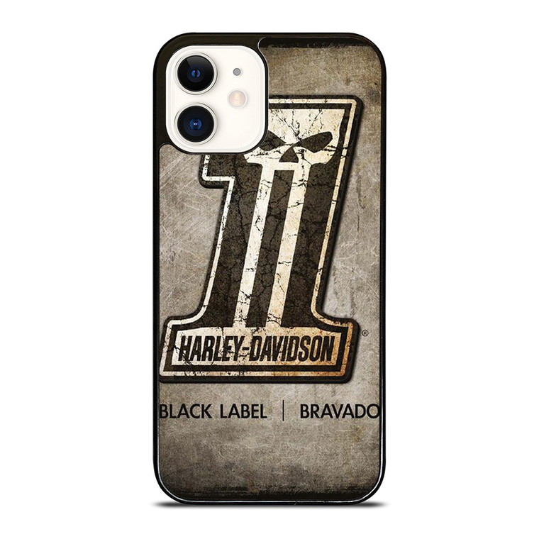 HARLEY DAVIDSON 1 BLACK LABEL iPhone 12 Case Cover
