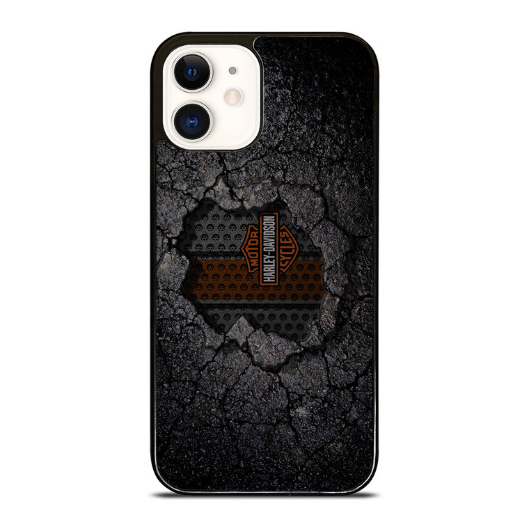 HARLEY DAVIDSON Logo Ground iPhone 12 Case Cover