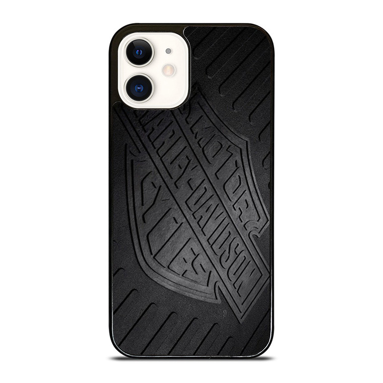 HARLEY DAVIDSON METAL LOGO 2 iPhone 12 Case Cover