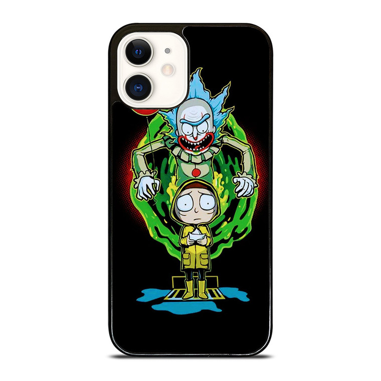 IT RICK AND MORTY CARTOON iPhone 12 Case Cover