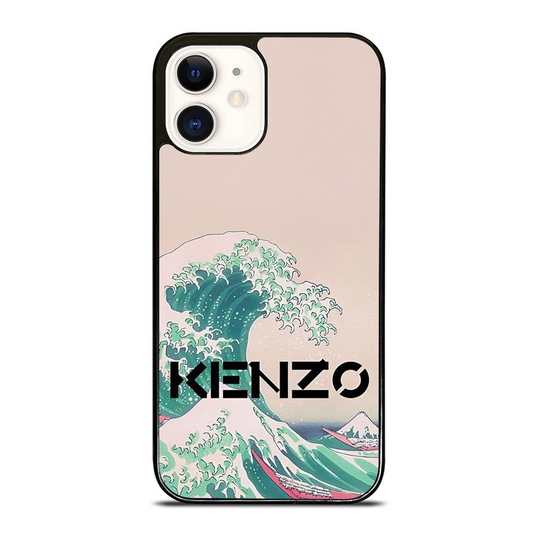 KENZO PARIS THE WAVE ART ICON iPhone 12 Case Cover