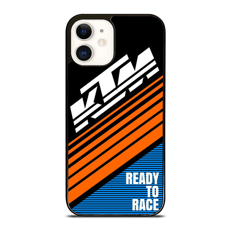 KTM RACE LOGO iPhone 12 Case Cover