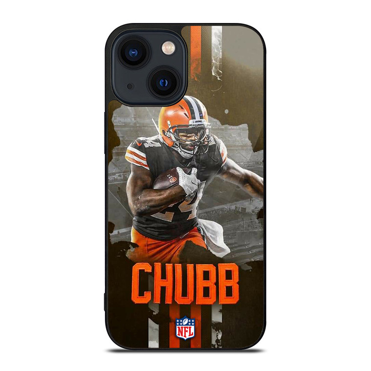 NICK CHUBB CLEVELAND BROWNS NFL 2  iPhone 14 Plus Case Cover NICK CHUBB CLEVELAND BROWNS NFL 2  iPhone 14 Plus Case Cover
